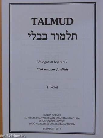 Talmud I-II.