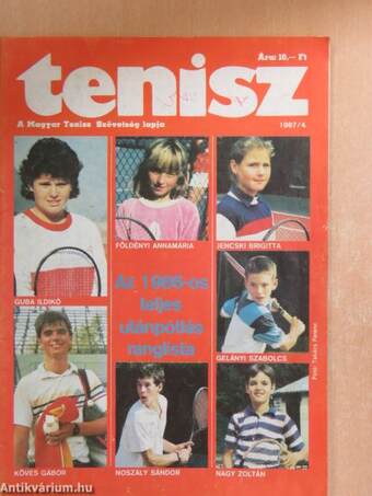Tenisz 1987/4.