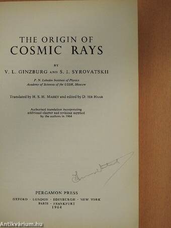 The Origin of Cosmic Rays