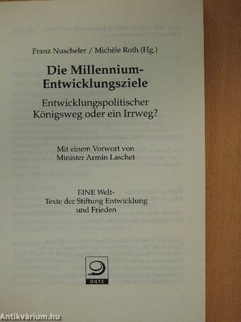 Die Millennium-Entwicklungsziele