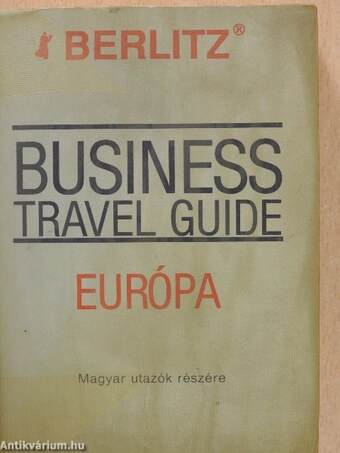 Business Travel Guide - Európa