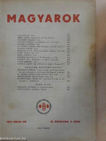 Magyarok 1947. május