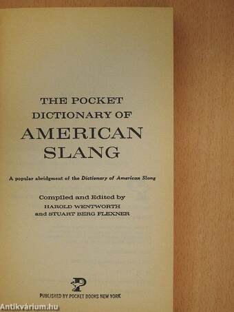 The Pocket Dictionary of American Slang