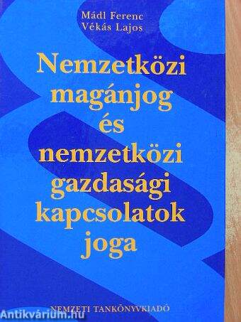 Nemzetközi magánjog és nemzetközi gazdasági kapcsolatok joga