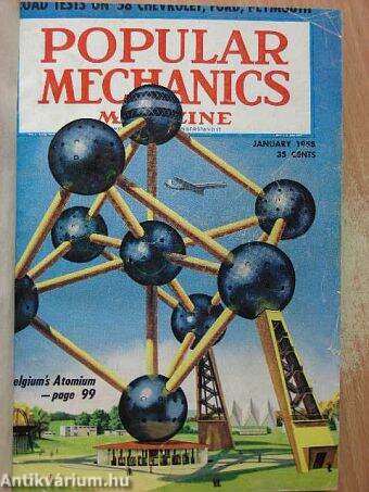 Popular Mechanics Magazine january-march 1958.