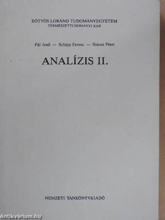 Analízis II.