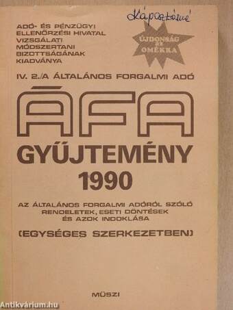 ÁFA gyűjtemény 1990