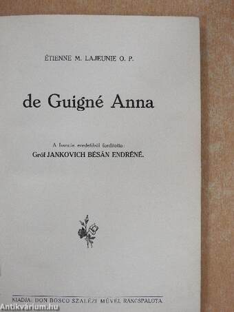 de Guigné Anna