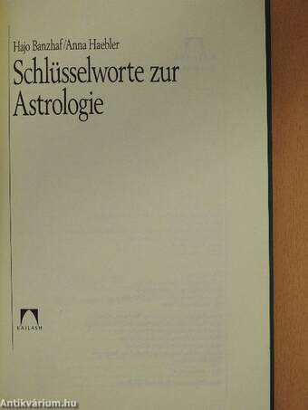 Schlüsselworte zur Astrologie