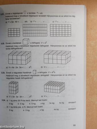 Matematika gyakorló IV.