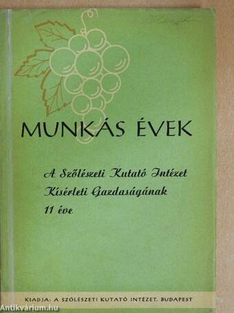 Munkás évek