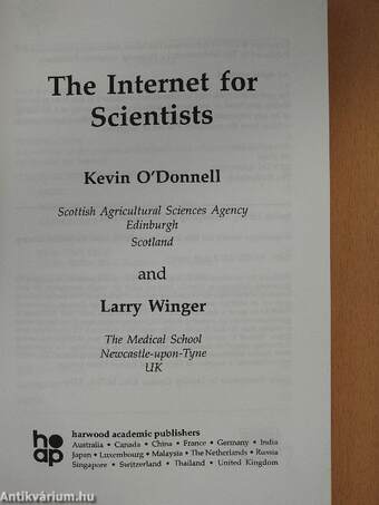 The Internet for Scientists