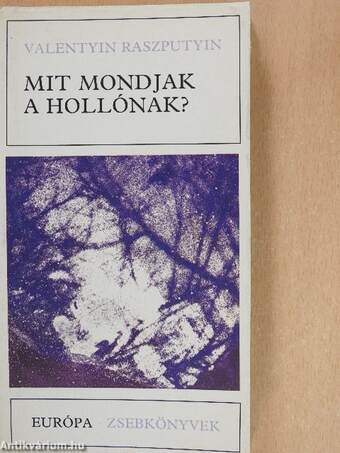 Mit mondjak a hollónak?