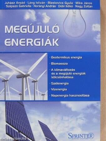Megújuló energiák