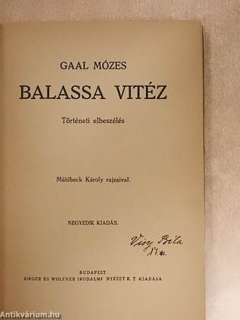 Balassa vitéz