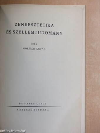 Zeneesztétika és szellemtudomány