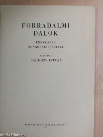 Forradalmi dalok