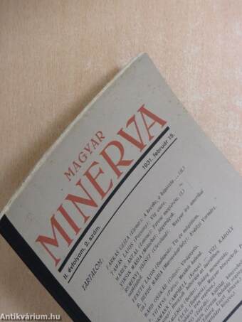 Magyar Minerva 1931. február 15.