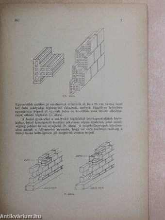 Újabb építésmódok és tanulságaik