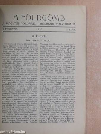 A Földgömb 1930/8.