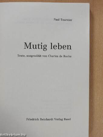 Mutig leben