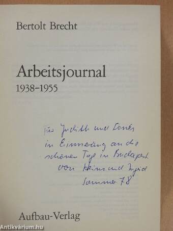 Arbeitsjournal