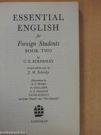 Essential English for Foreign Students 2. - Students' Book