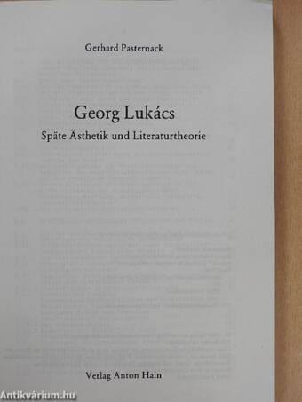 Georg Lukács