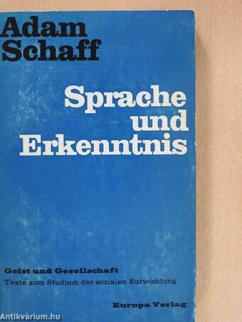 Sprache und Erkenntnis