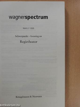 Wagnerspectrum Heft 2/2005