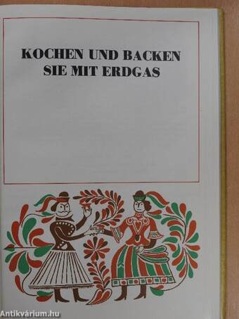 Kochen und Backen sie mit Erdgas