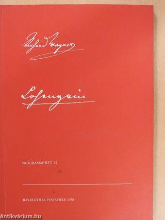 Bayreuther Festspiele 1988 Programmheft VI