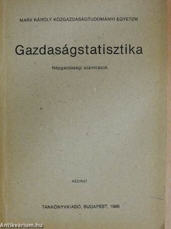 Gazdaságstatisztika