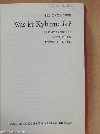 Was ist Kybernetik? - Grundbegriffe methoden anwendungen