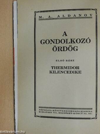 A gondolkozó ördög I.