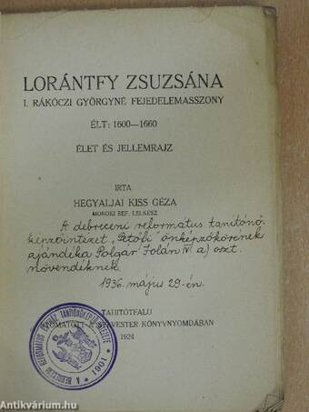 Lorántfy Zsuzsána