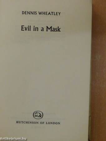 Evil in a Mask