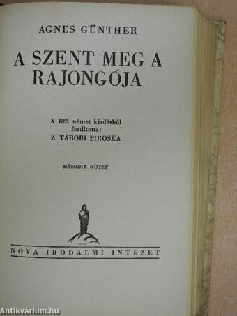 A szent meg a rajongója I-II.