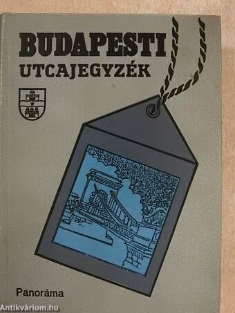 Budapesti utcajegyzék 1981