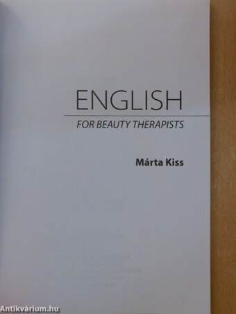 English for Beauty Therapists