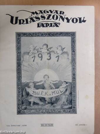 Magyar Uriasszonyok Lapja 1931. január-december I-II.