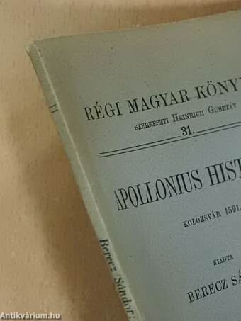 Apollonius históriája