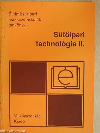 Sütőipari technológia II.