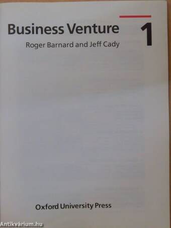 Business Venture 1