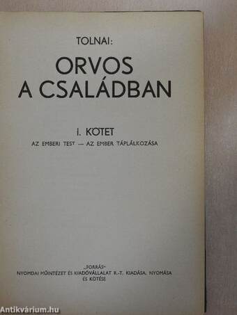 Orvos a családban I.