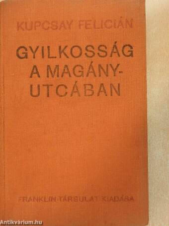 Gyilkosság a Magány-utcában