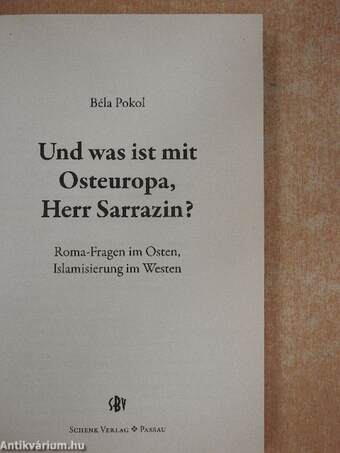 Und was ist mit Osteuropa, Herr Sarrazin?