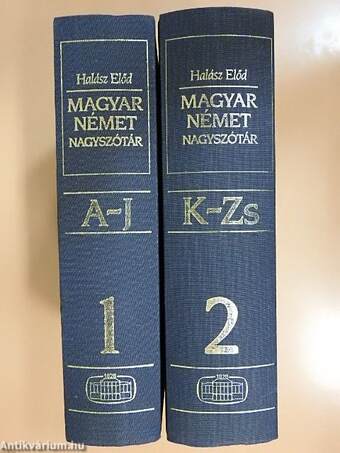 Magyar-német nagyszótár I-II.