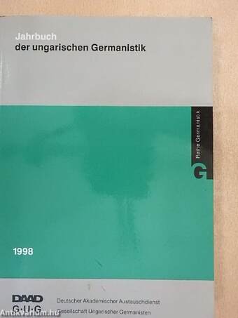 Jahrbuch der ungarischen Germanistik 1998