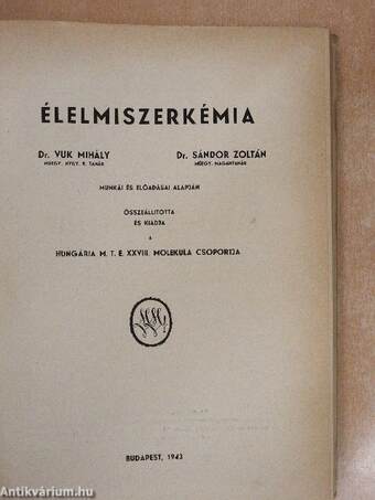 Élelmiszerkémia